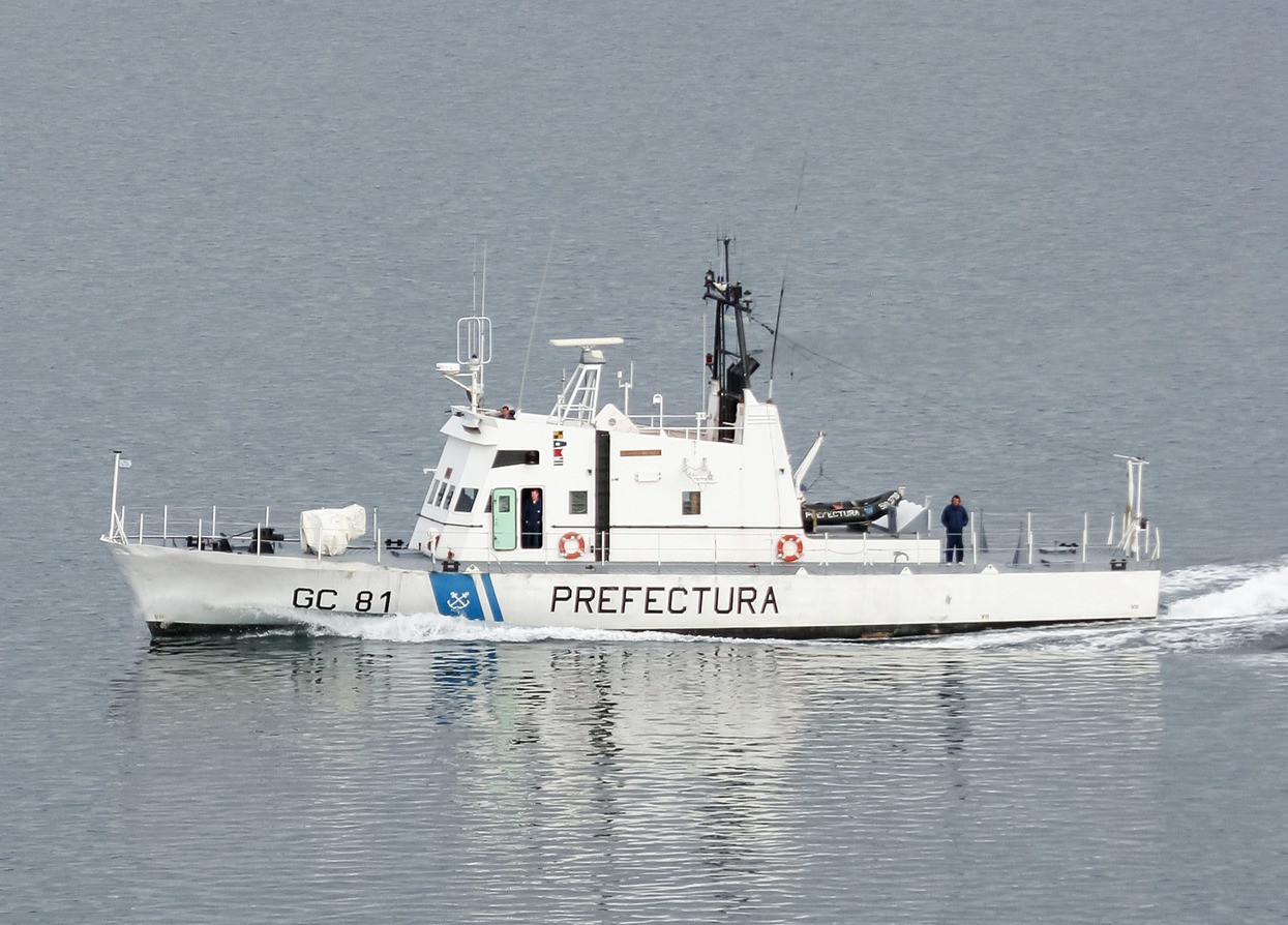 Navio patrulha argentino no Atlântico Sul (IdealPhoto30/iStock)