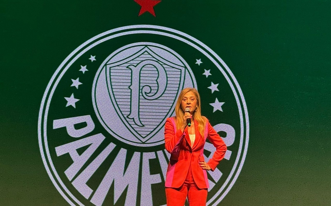 Leila Pereira, presidente do Palmeiras (Foto: Vitor Palhares/Lance!)