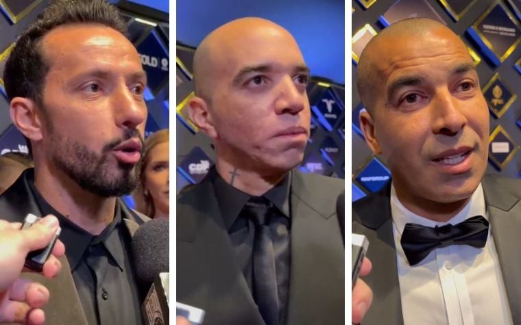 Leilão do Instituto Neymar contou com a presença de nomes do futebol (Foto: Reprodução)