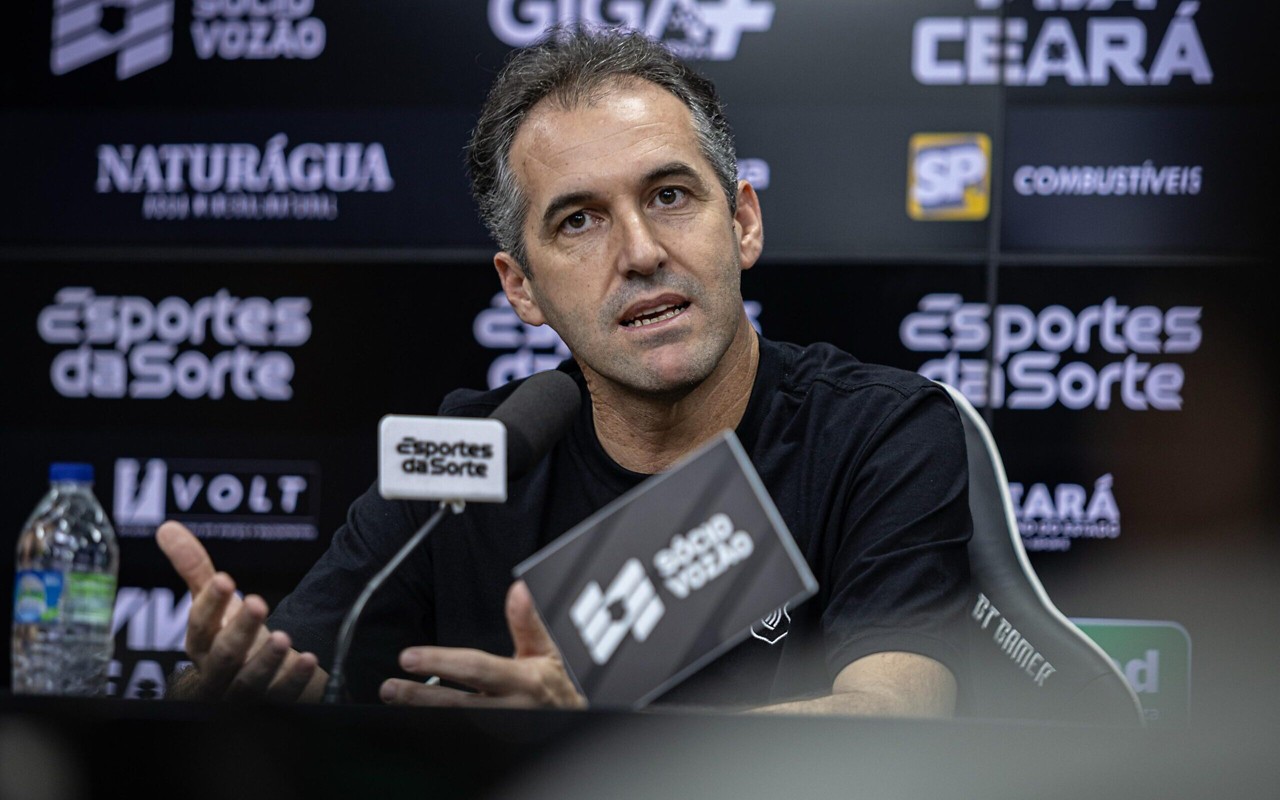 Léo Condé, treinador do Ceará (Foto: Gabriel Silva/Ceará SC)