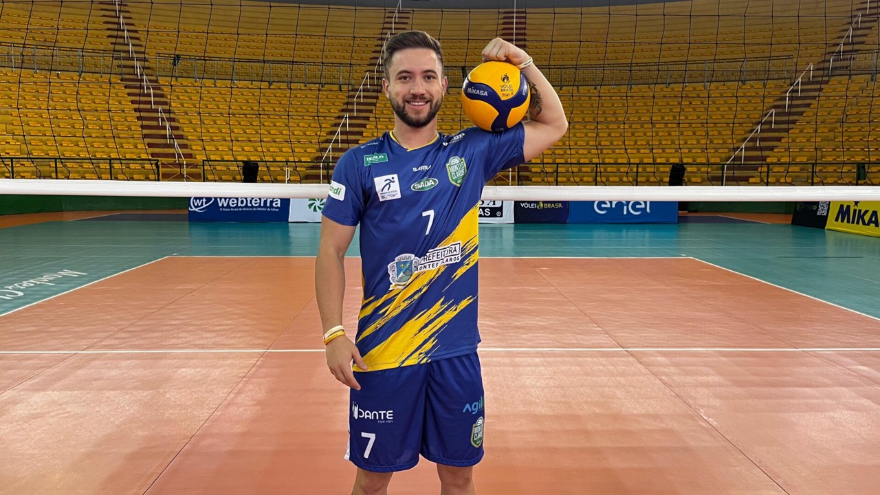 Levantador Júnior Krüger renova com o MOC Vôlei