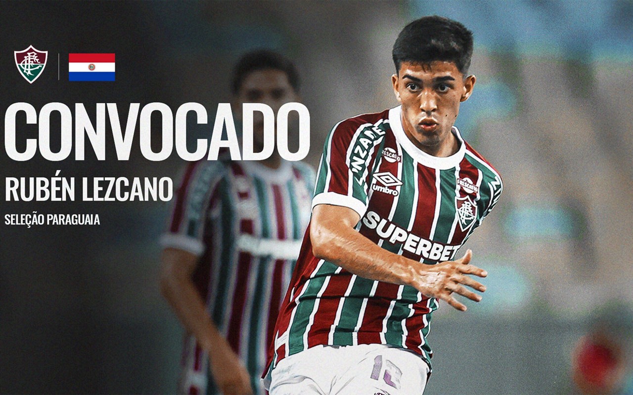 Ruben Lezcano em campo pelo Fluminense na Sul-Americana (Foto: Jorge Rodrigues/AGIF)