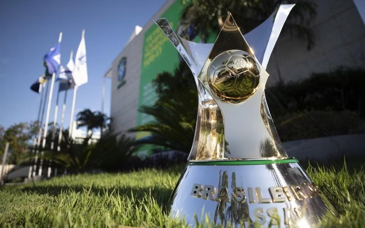 Troféu do Brasileirão (Foto: Lucas Figueiredo / CBF)