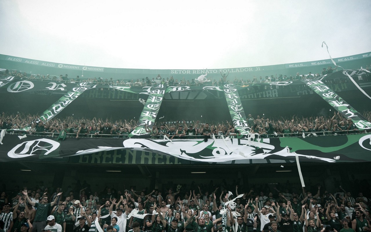 Coritiba tem a segunda melhor média de público da Série B. Foto: Divulgação/Coritiba