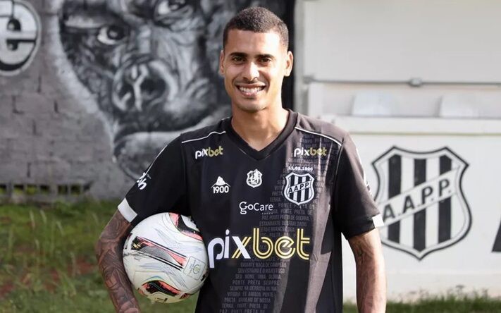 Fabinho chegou na Ponte Preta após fugir da guerra entre Ucrânia e Rússia. Foto: Diego Almeida/PontePress
