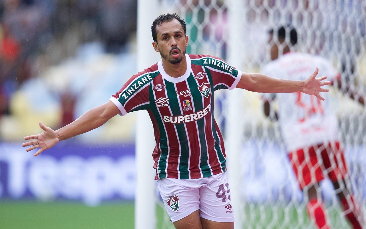 Lima abriu os caminhos da vitória do Fluminense (Foto: Marcelo Gonçalves/Fluminense F.C.)