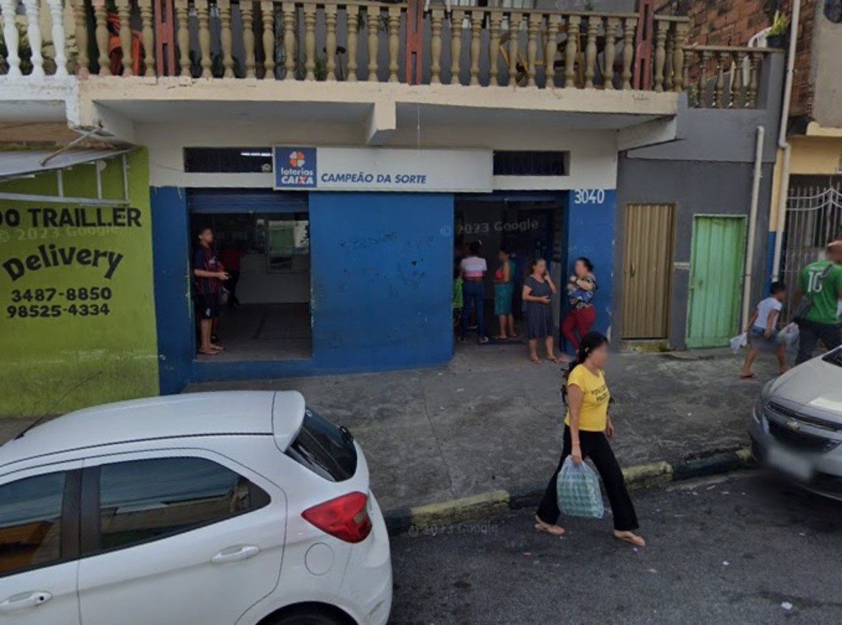 Lotérica Campeão da Sorte, no bairro Vera Cruz
