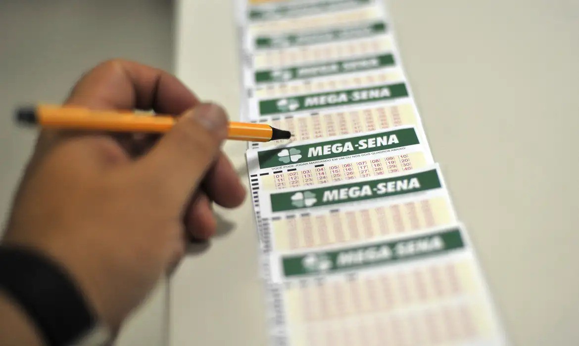 Bilhetes da Mega-Sena em casa lotérica