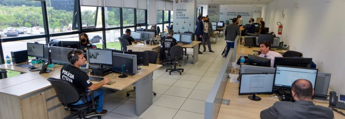 Central Estadual do Plantão Digital da Polícia Civil de Minas Gerais (PCMG)