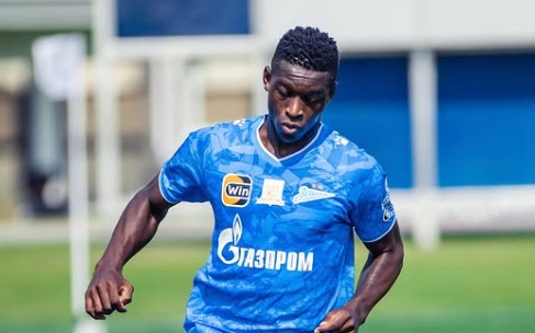 Luiz Henrique atuando pelo Zenit (Foto: Reprodução)