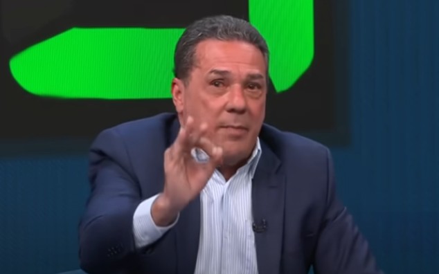 Vanderlei Luxemburgo foi convidado especial do programa "Galvão e amigos", da emissora "Band" (Foto: Reprodução)