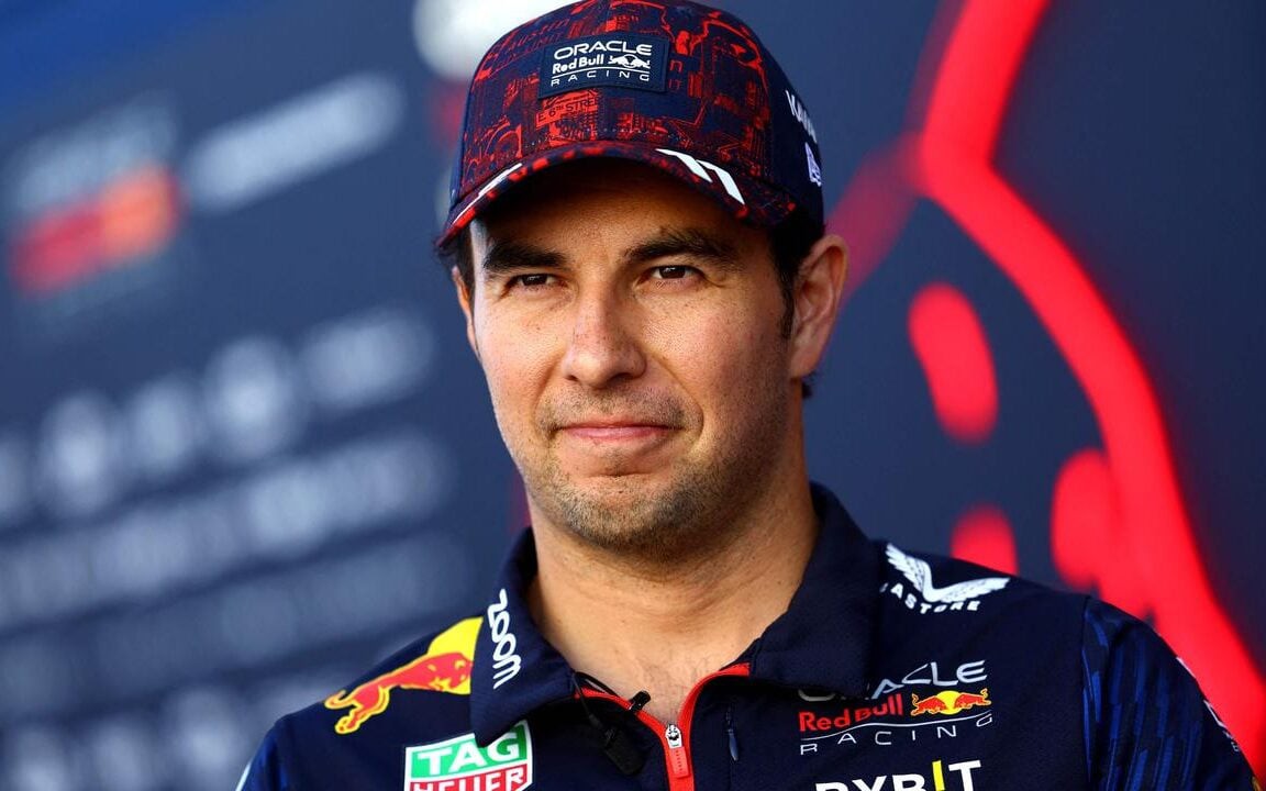 Sergio Pérez quando pilotava para a Red Bull na Fórmula 1 (Foto: Mark Thompson/AFP)