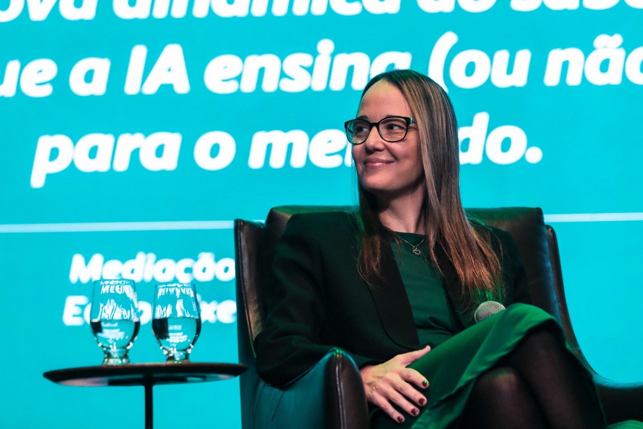 Marina Portela participou do  “O que a IA ensina (ou não) para o mercado”