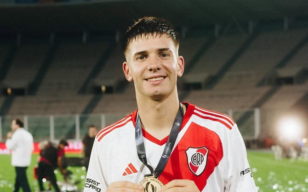 Franco Mastantuono, do River Plate (Foto: Reprodução/Instagram)