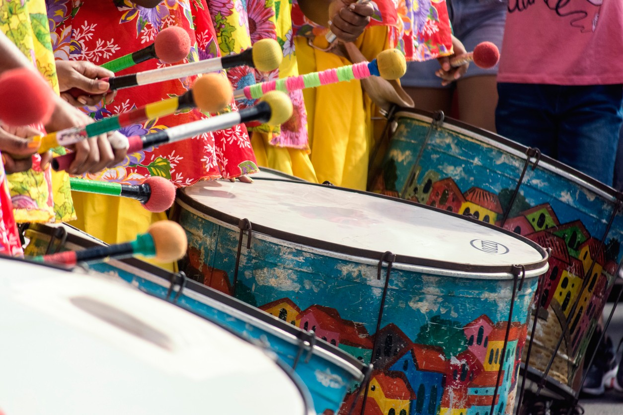 Bateria de bloco de Carnaval