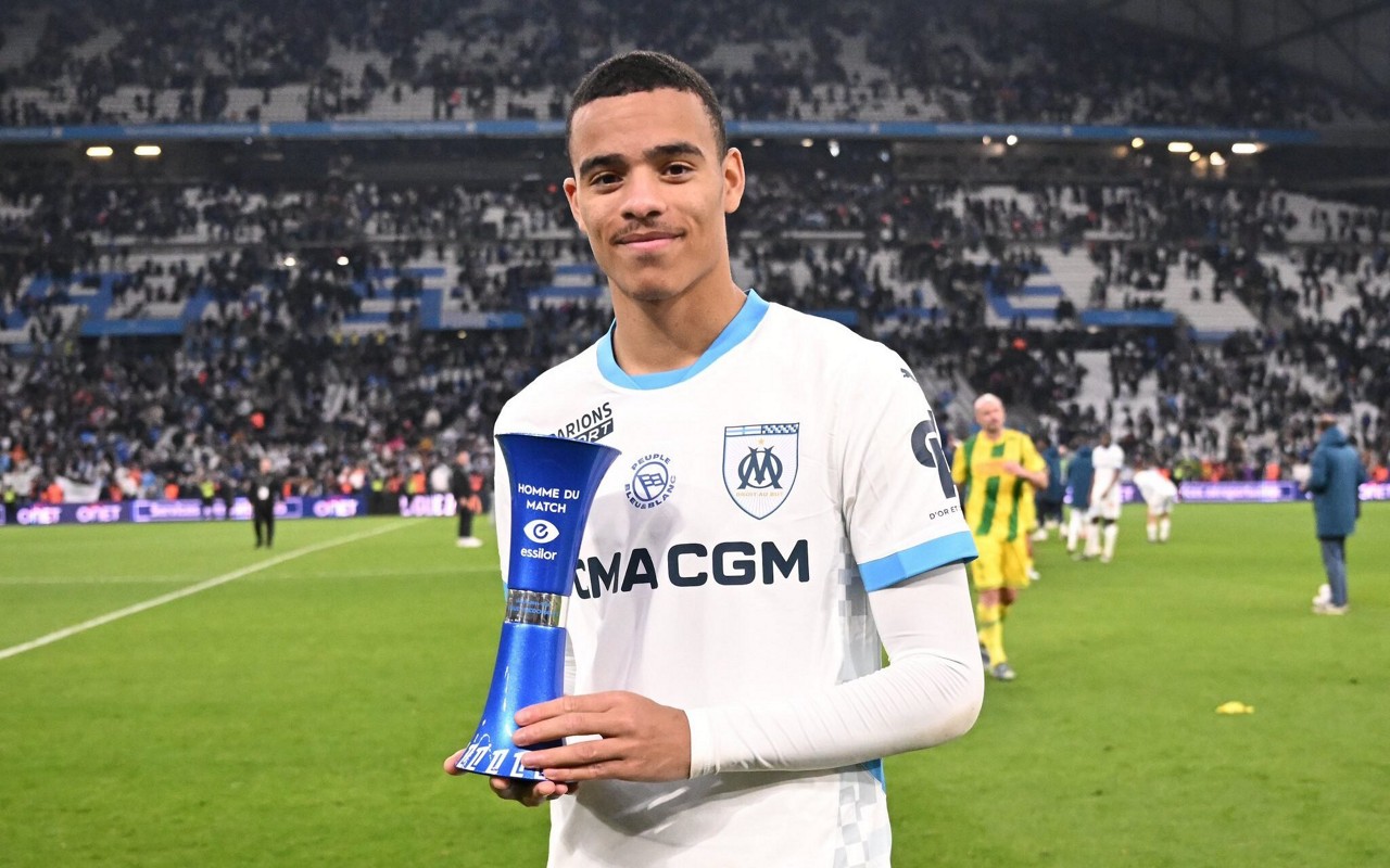 Greenwood é um dos destaques do Olympique de Marseille (Foto: Divulgação/X)
