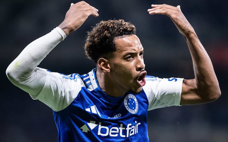Matheus Pereira marcou quatro gols pelo Cruzeiro em 2025 (Foto: Gustavo Aleixo/Cruzeiro)