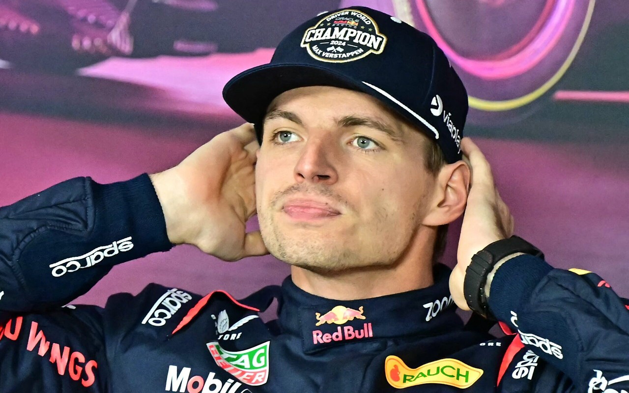 Max Verstappen no GP de Las Vegas da Fórmula 1 (Foto: Frederic J. Brown / AFP)