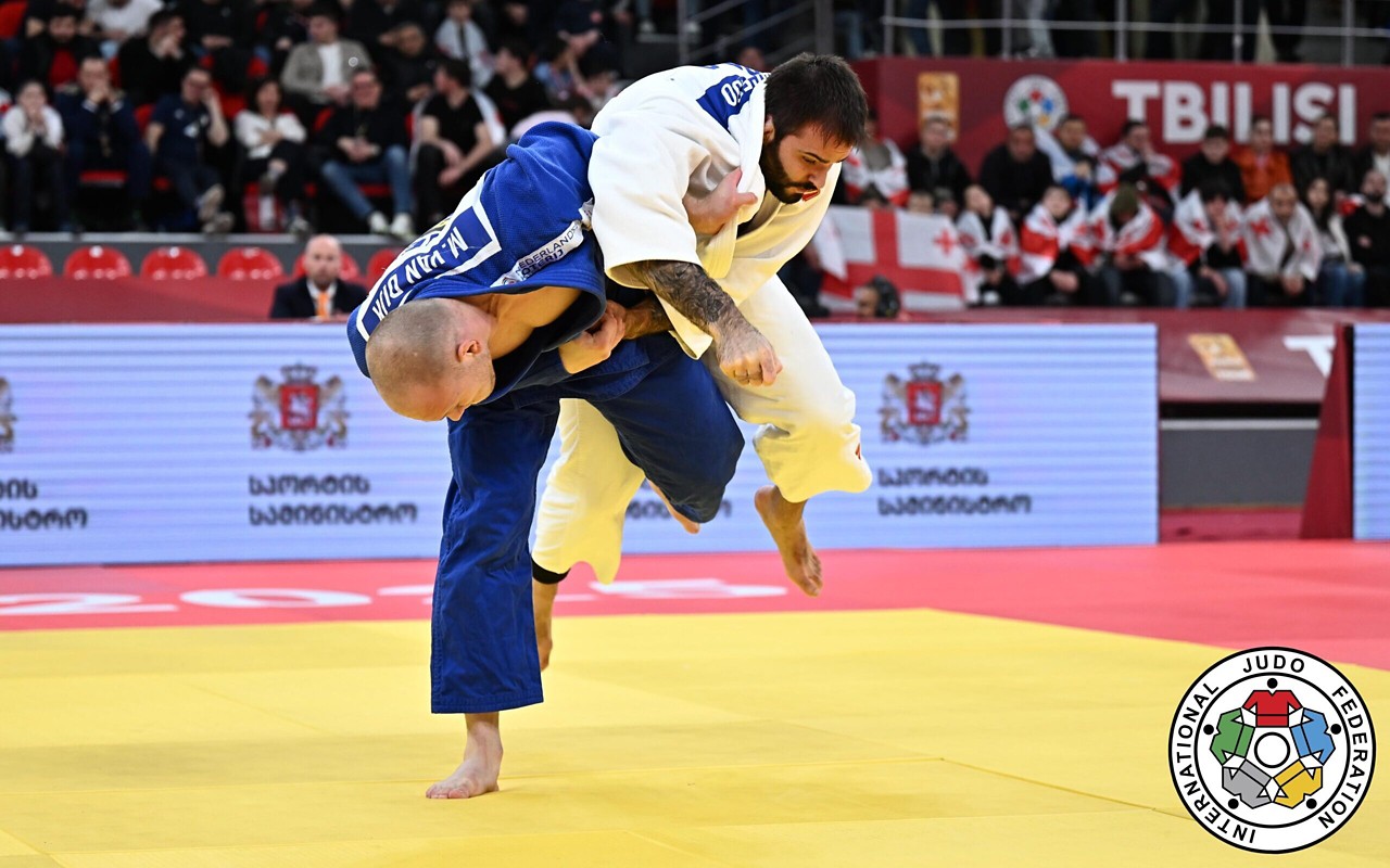 Rafael Macedo foi eliminado na estreia do Mundial (Foto: Divulgação/ IJF)