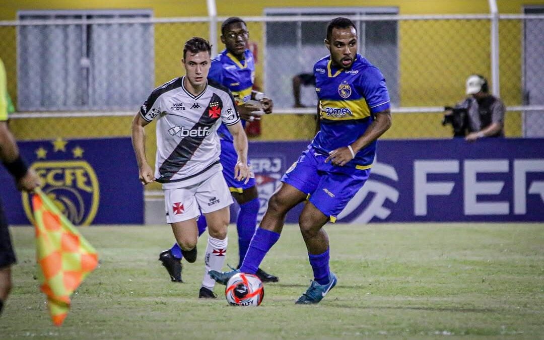 Vasco empatou com o Sampaio Corrêa no Carioca (Foto: Jhonathan Jeferson / Sampaio Corrêa)