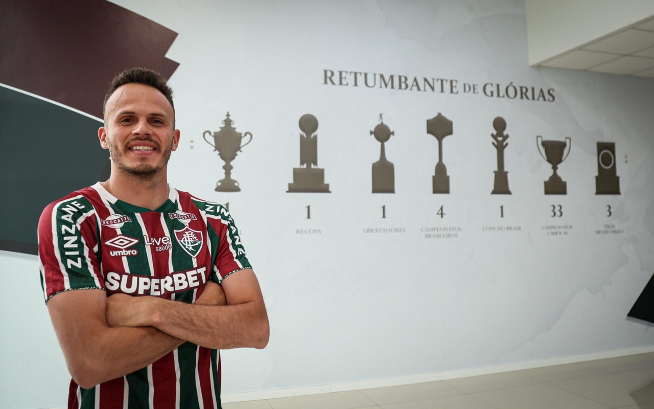 Renê em anúncio do Fluminense (Foto: Marcelo Gonçalves/FFC)