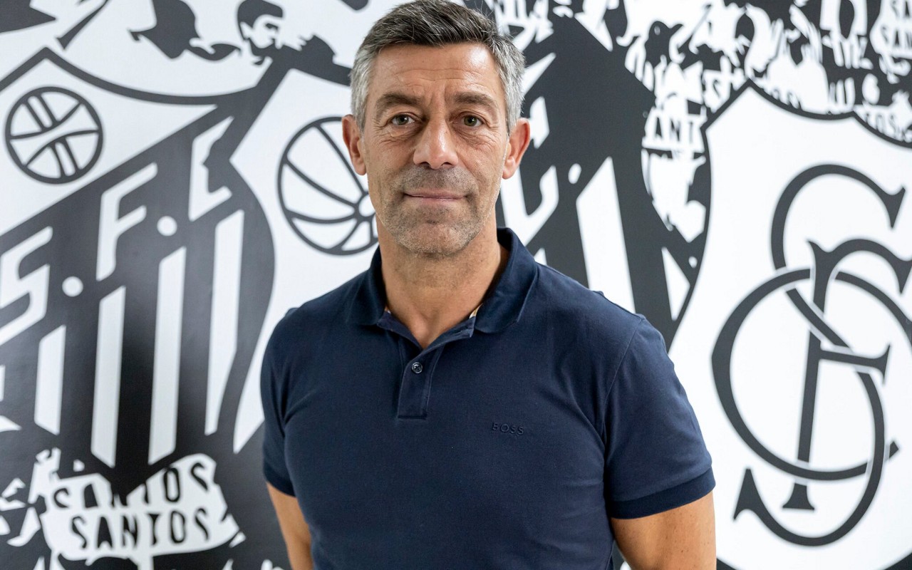 Pedro Caixinha trabalha para melhorar o elenco do Santos (Fotos: Bruno Vaz/Santos FC)