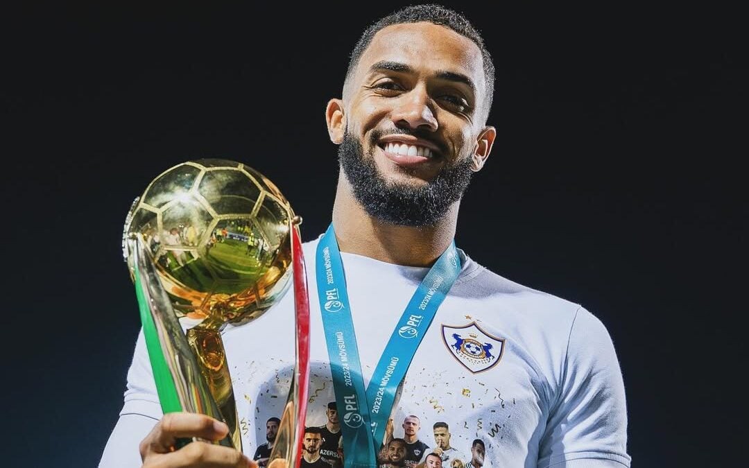 Juninho, atacante do Qarabag (Foto: Reprodução/Instagram@juninhovieira___21)