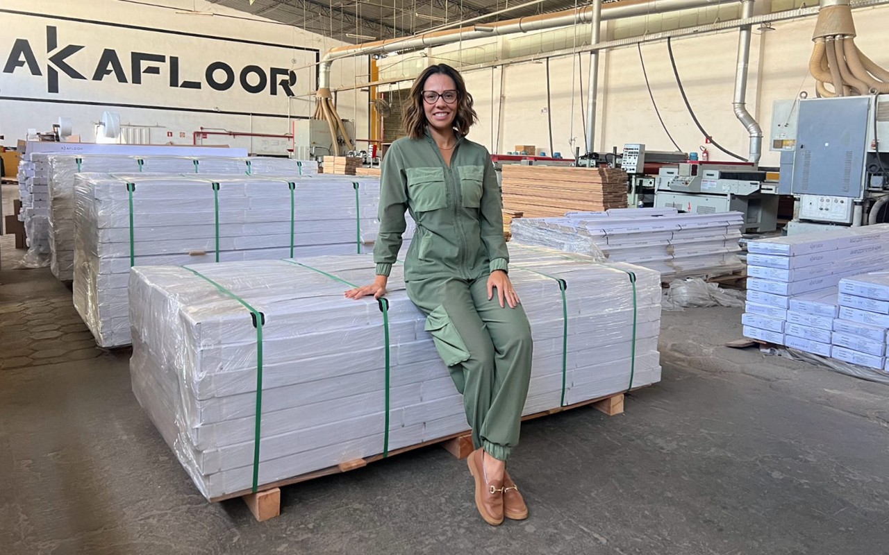 Sâmia Rossin, CEO da Akafloor