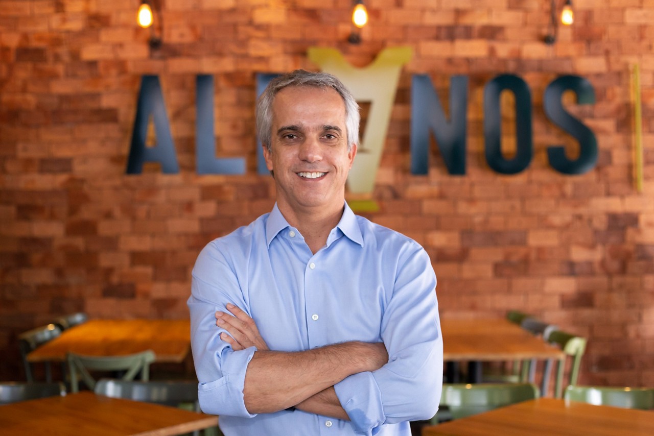 O diretor da Cervejaria Albanos, Rodrigo Ferraz.
