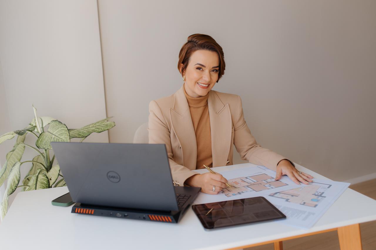 empresária e designer de interiores Priscilla Nardini