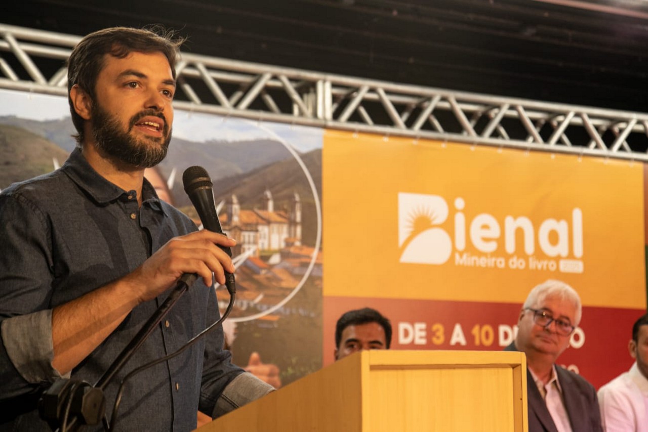 Felipe Mayrink, presidente da Câmara Mineira do Livro