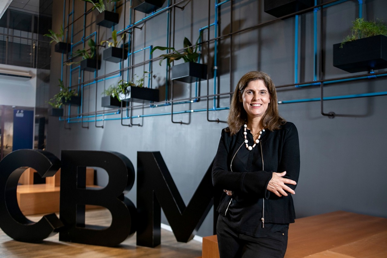 Vice-presidente corporativo da CBM, Alícia Figueiró