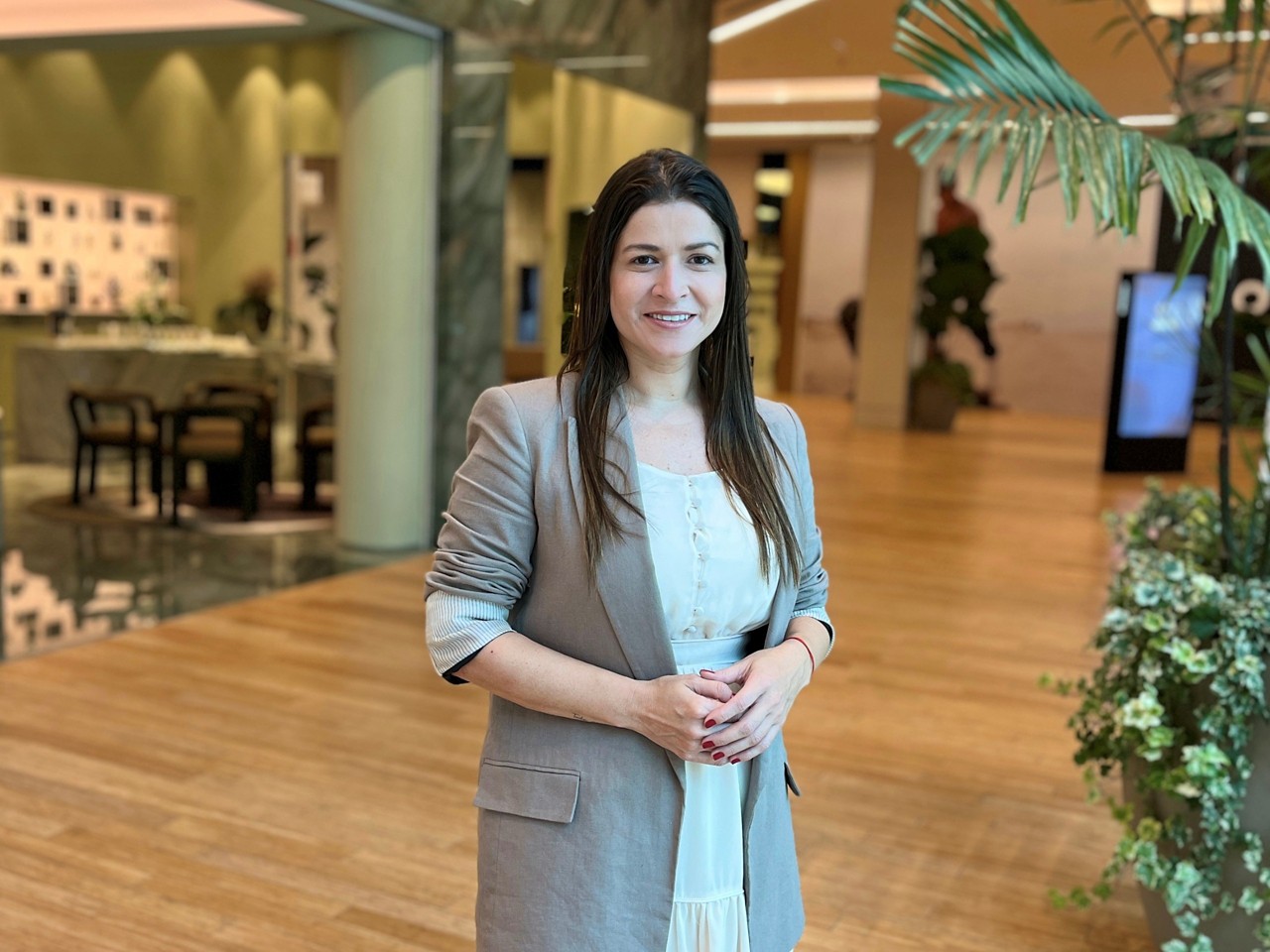 Larissa Campos, superintendente do DiamondMall.
