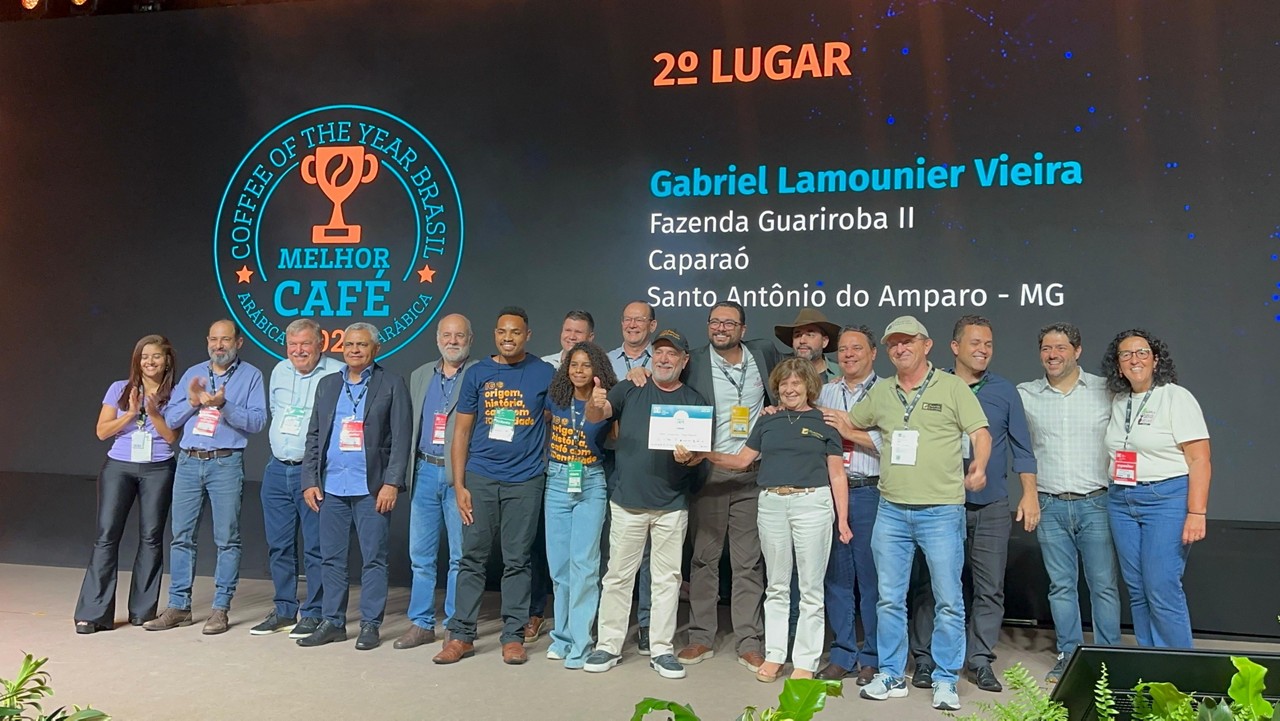 Produtor do Campo das Vertentes conquistou segundo lugar no prêmio Coffee Of The Year. Seis entre os dez vencedores são de Minas Gerais