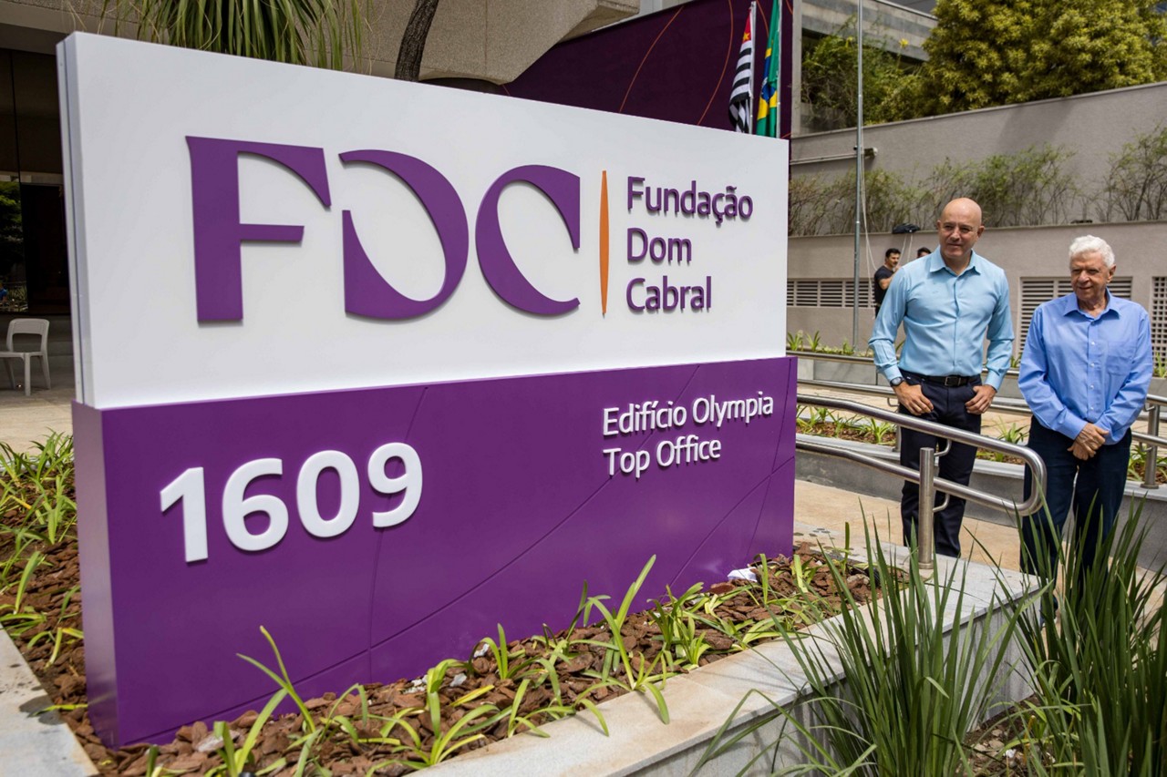Antonio Batista, presidente executivo da Fundação Dom Cabral (FDC); e Emerson de Almeida, um dos fundadores da FDC.