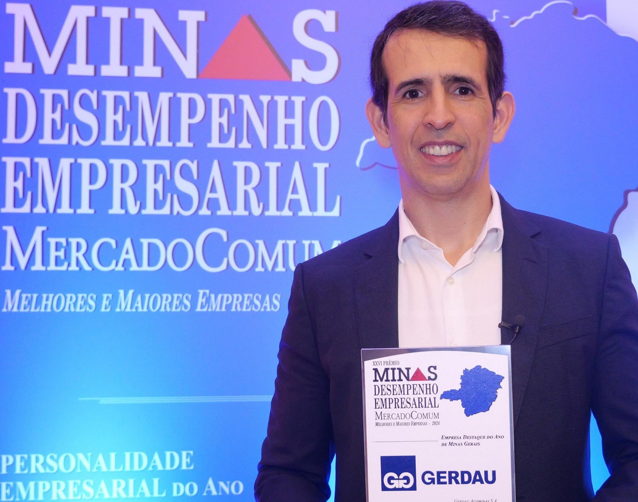 CEO da Gerdau, Gustavo Werneck, é eleito Personalidade Empresarial do Ano  