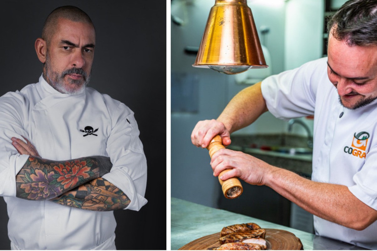 A Cogran preparou para a Superminas o lançamento de duas linhas de cortes nobres de suínos e anunciou o chef Fogaça como embaixador da marca