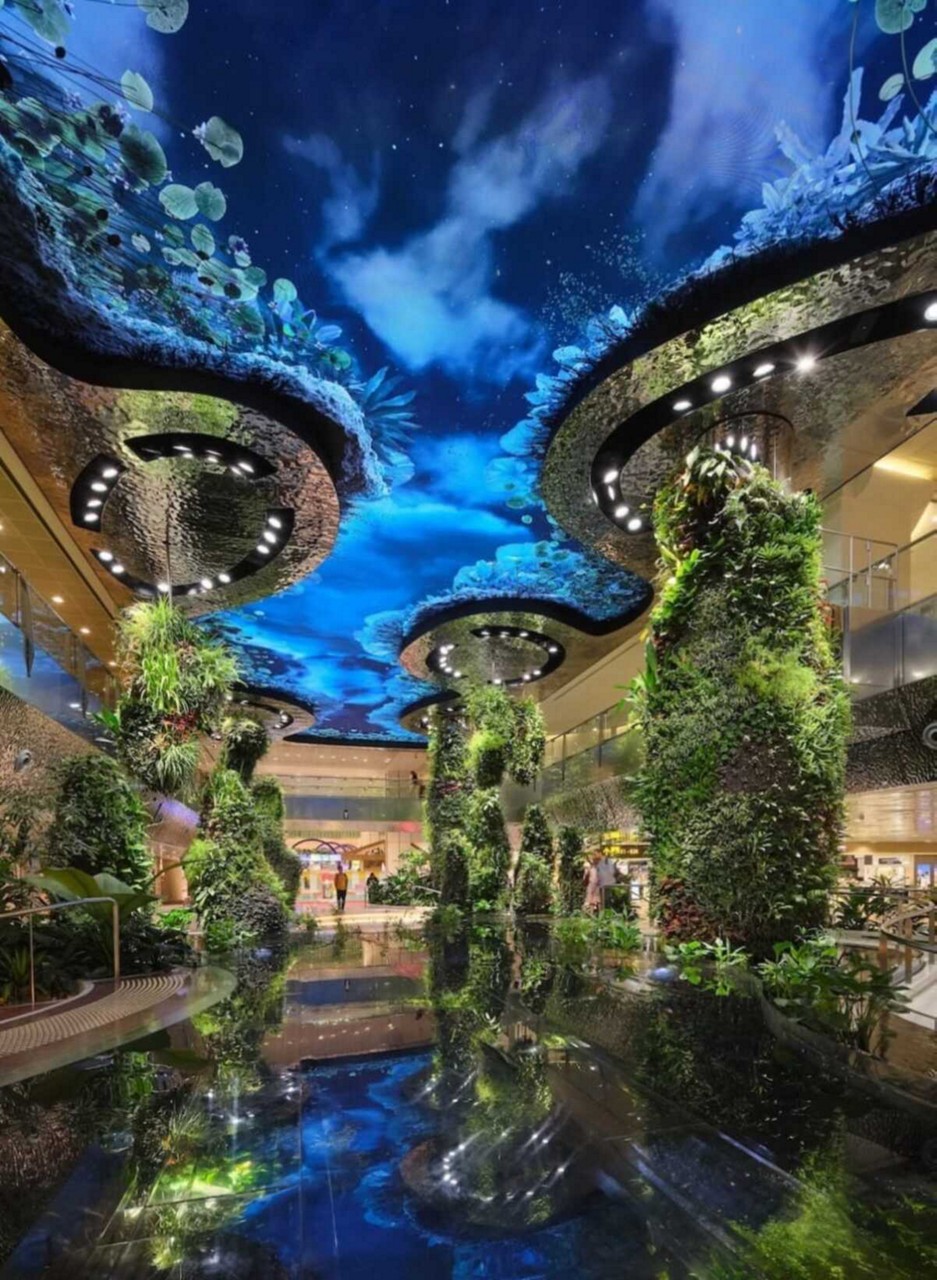 Jewel Changi já foi eleito o melhor do mundo, por 12 vezes, no ranking do Skytrax World Airport Awards