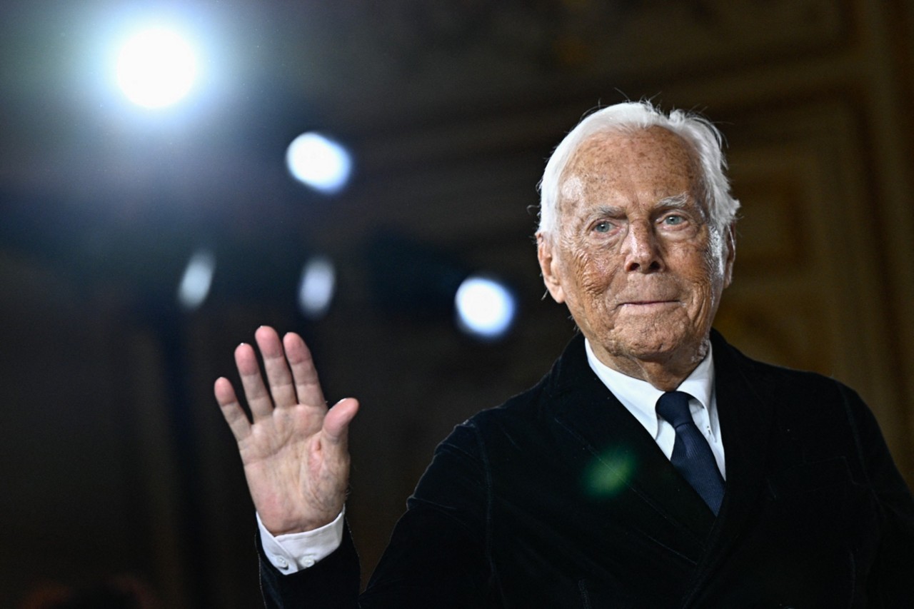 Giorgio Armani morreu aos 91 anos nesta quinta-feira (04)