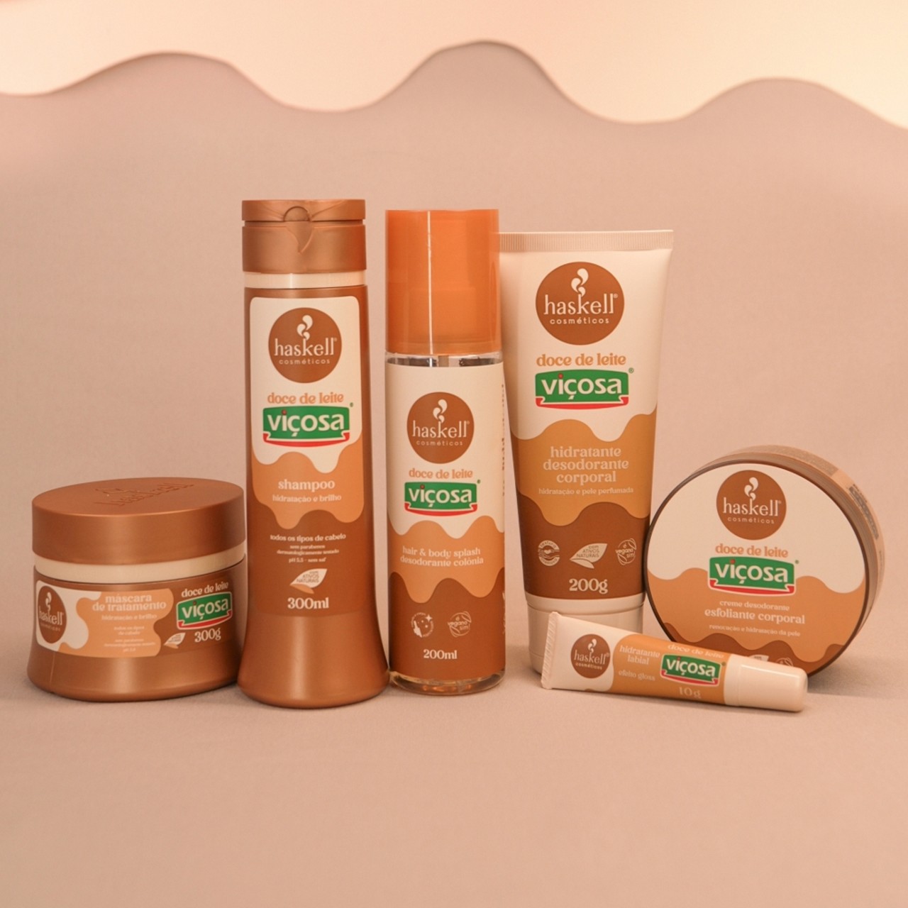 A coleção em edição limitada começou a ser vendida neste mês e traz seis produtos para cabelo e corpo
