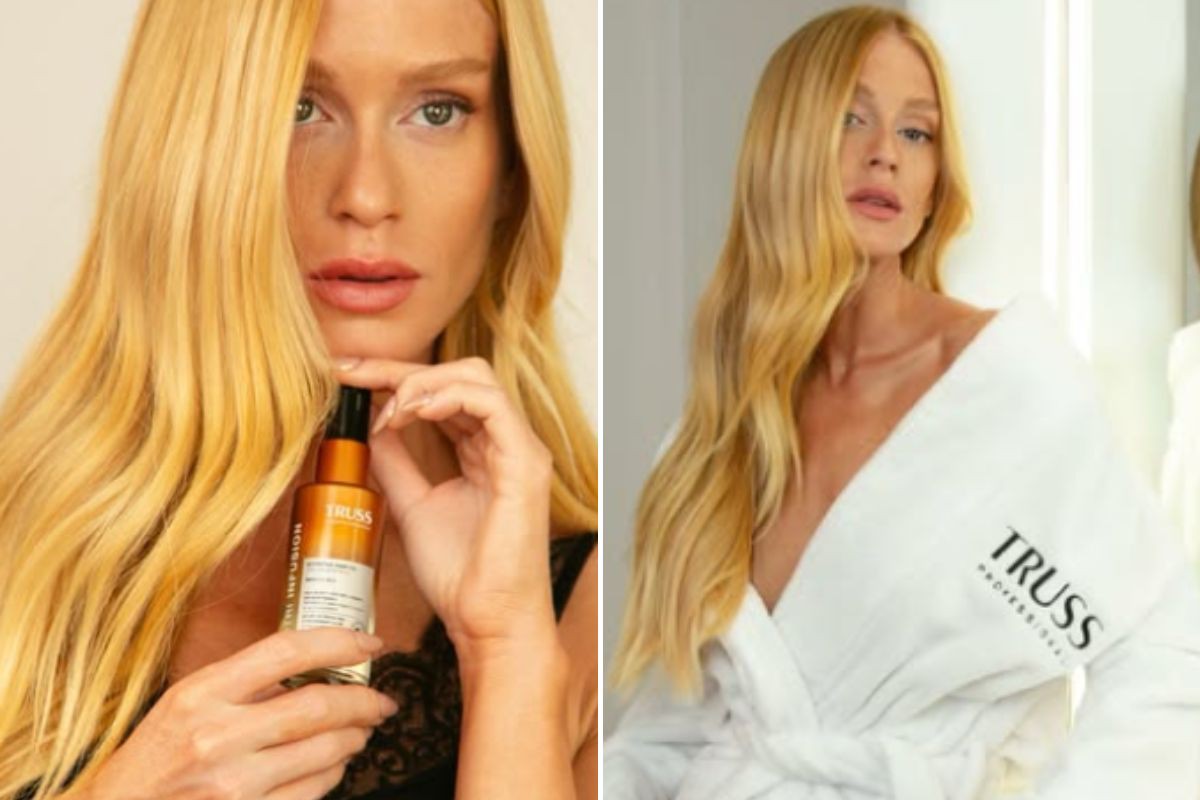Marina Ruy Barbosa transformou o visual com a Truss e está loira