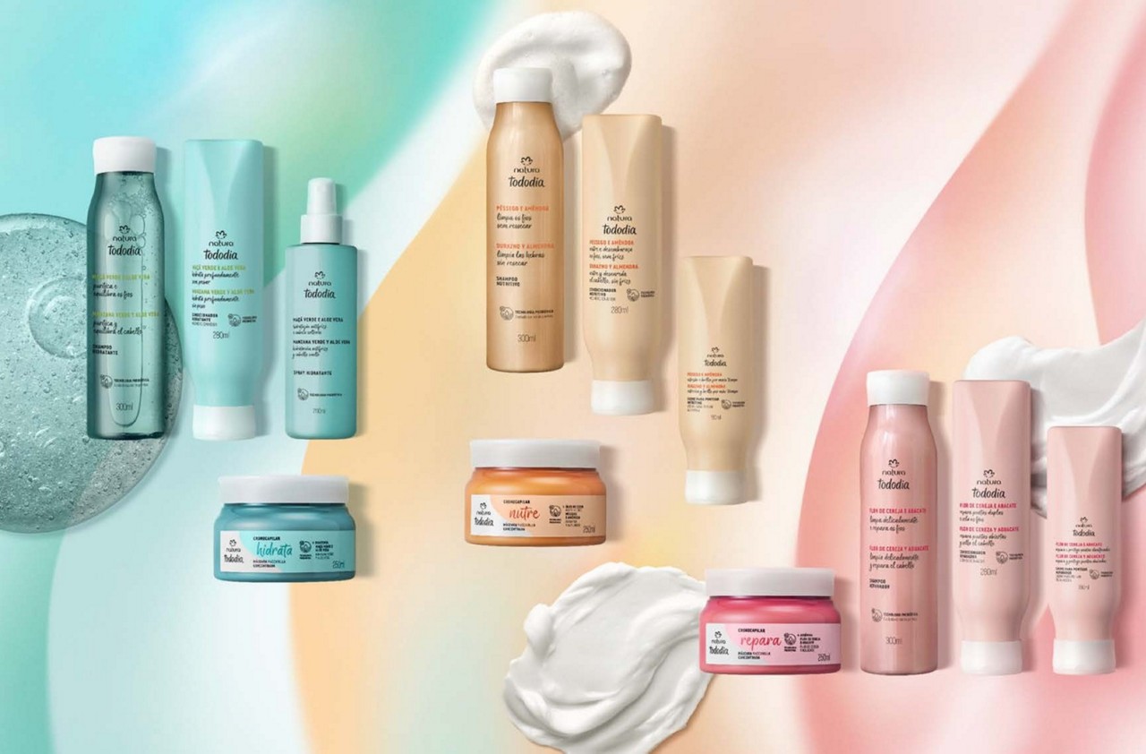 Novos produtos da Natura da linha Tododia 