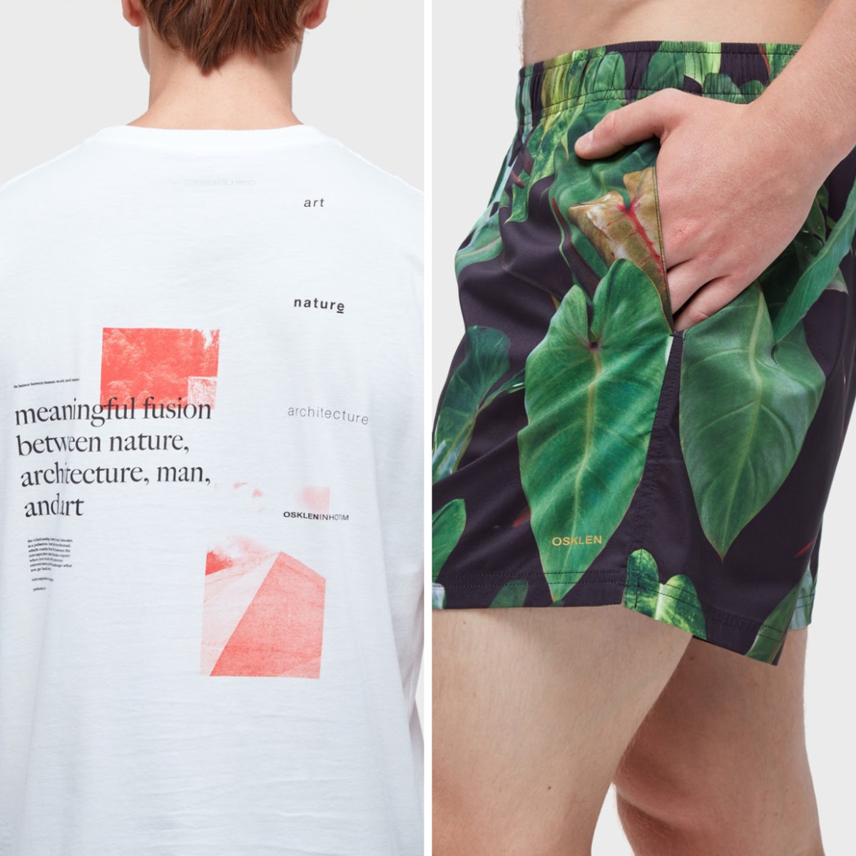 A nova coleção é parte do Osklen ArtSeries, projeto que busca promover o encontro da moda e arte com coleções de séries limitadas