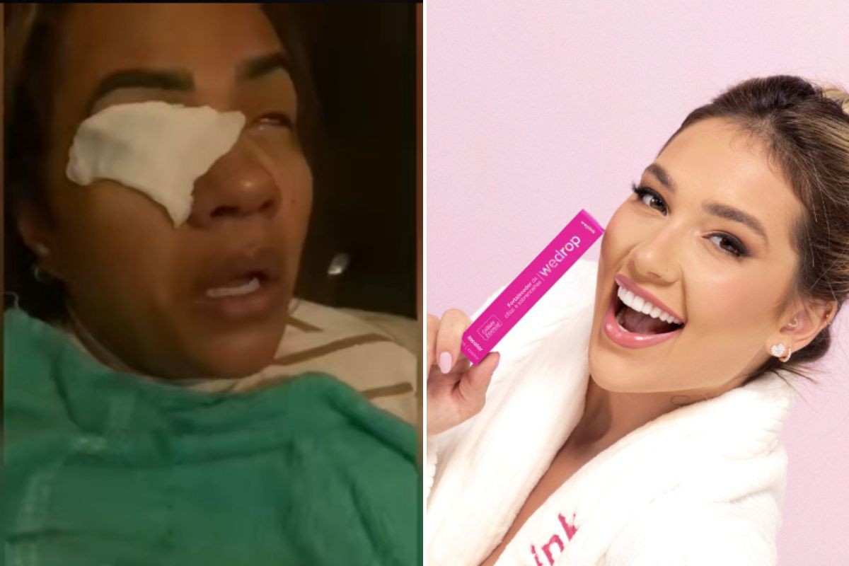 Consumidora afirma ter tido queimadura na córnea após usar produtos da We Pink, marca de Virginia Fonseca