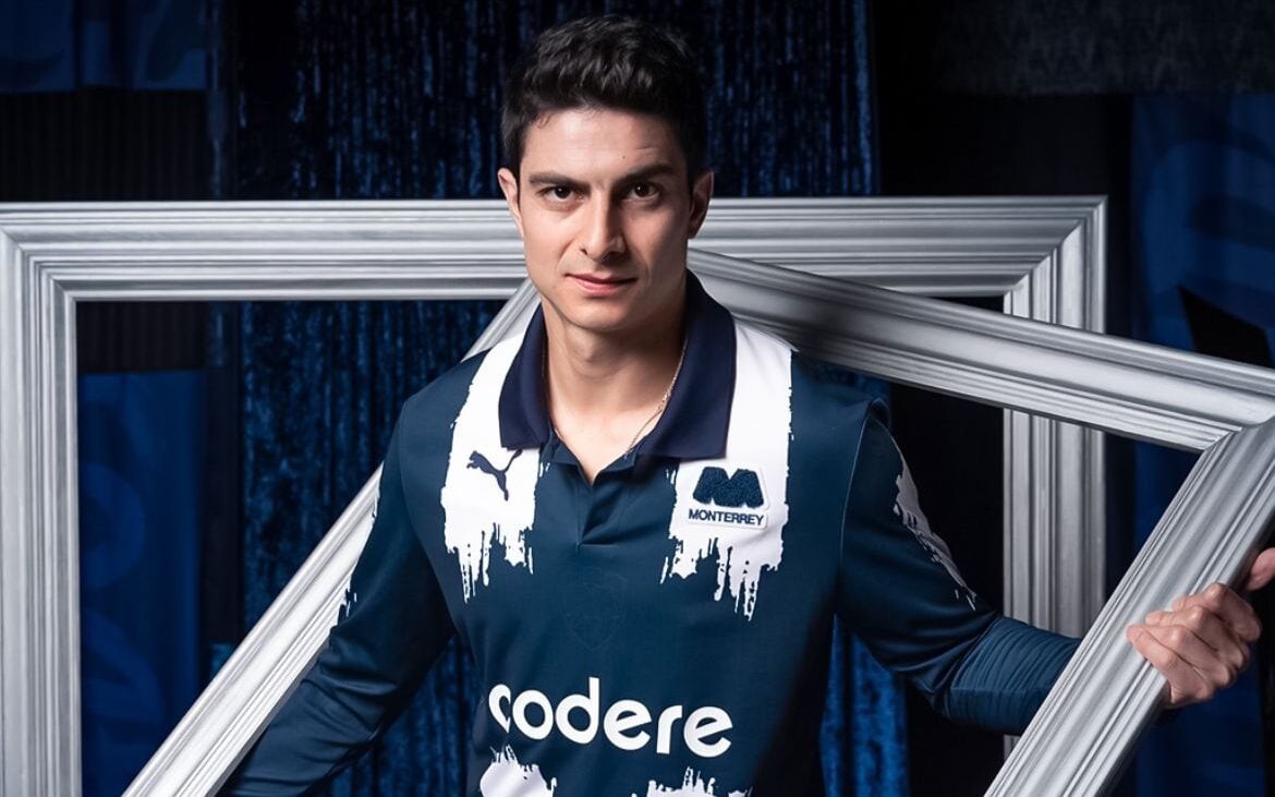 Stefan Medina com o uniforme Mundial (Foto: Reprodução/Instagram/@rayados)