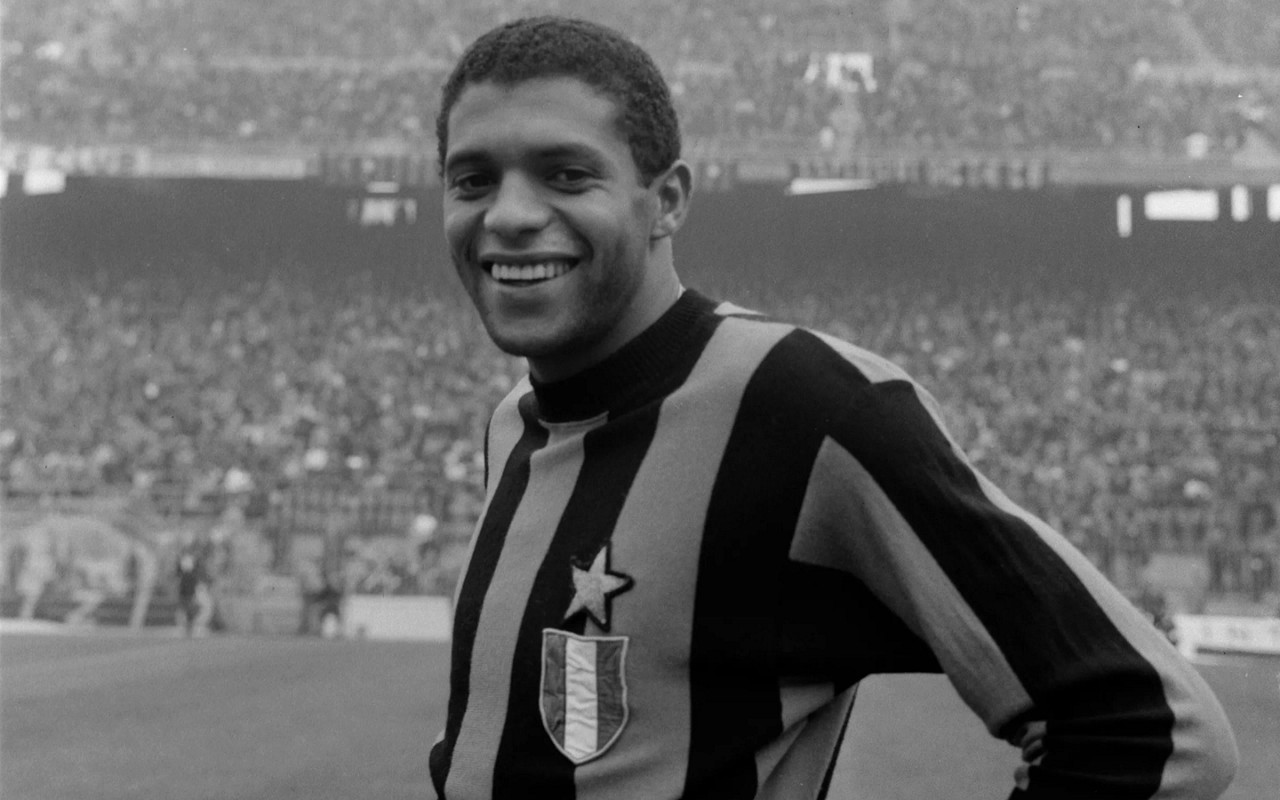 Jair da Costa durante sua passagem pela Inter de Milão (Foto: Divulgação/Inter de Milão)