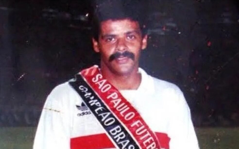 Wagner Basílio fez o gol do título brasileiro do São Paulo em 1986 ((Foto: Reprodução/Rdes Sociais)