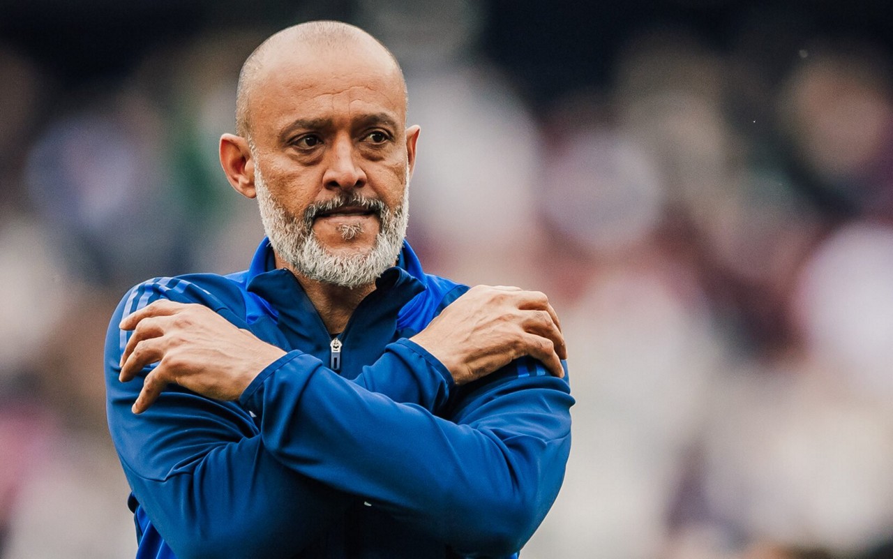 Nuno Espírito Santo pelo Nottingham Forest (Foto: Reprodução/Forest)