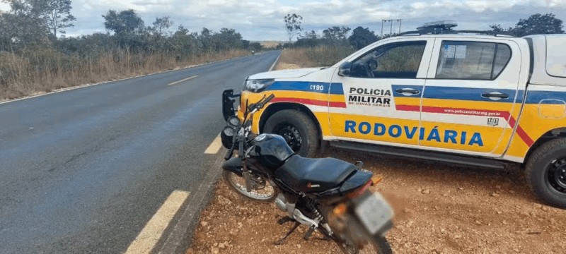 Moto furtada na Bahia é recuperada em Rio Pardo de Minas