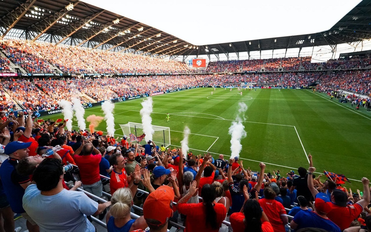 TQL Stadium em jogo entre FC Cincinnati e Inter Miami (Foto: FC Cincinnati)